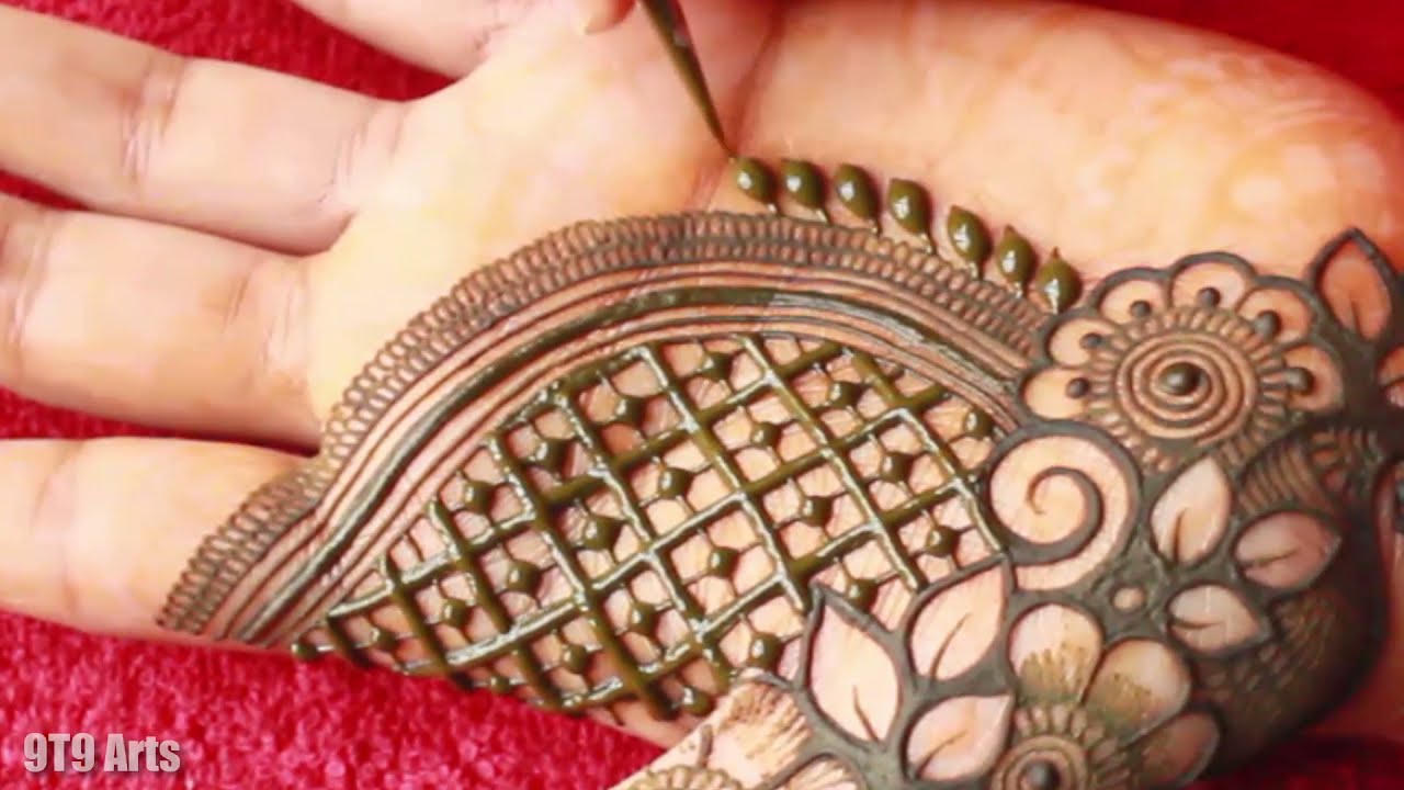 Simple mehndi design | Easy mehndi design hands | Front hand mehndi design | Mehndi | mehndi designs
