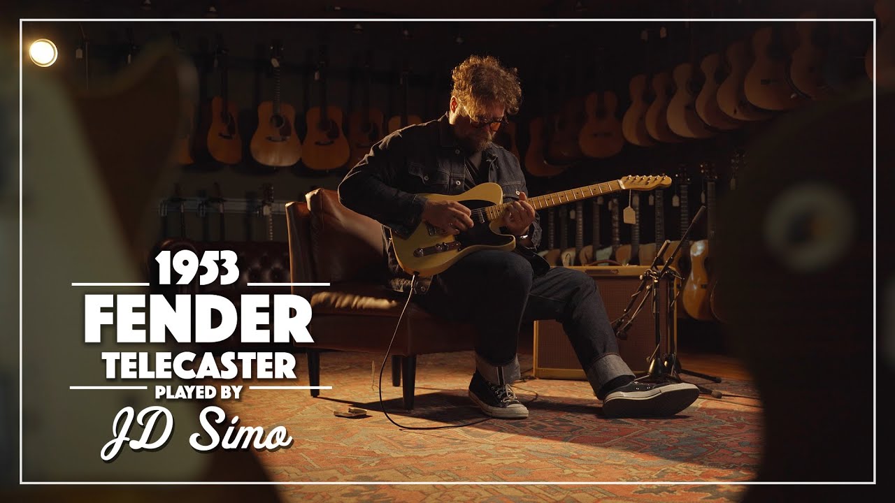 1953 Fender Telecaster played by JD Simo | Live at Carter Vintage Guitars | Nashville, TN