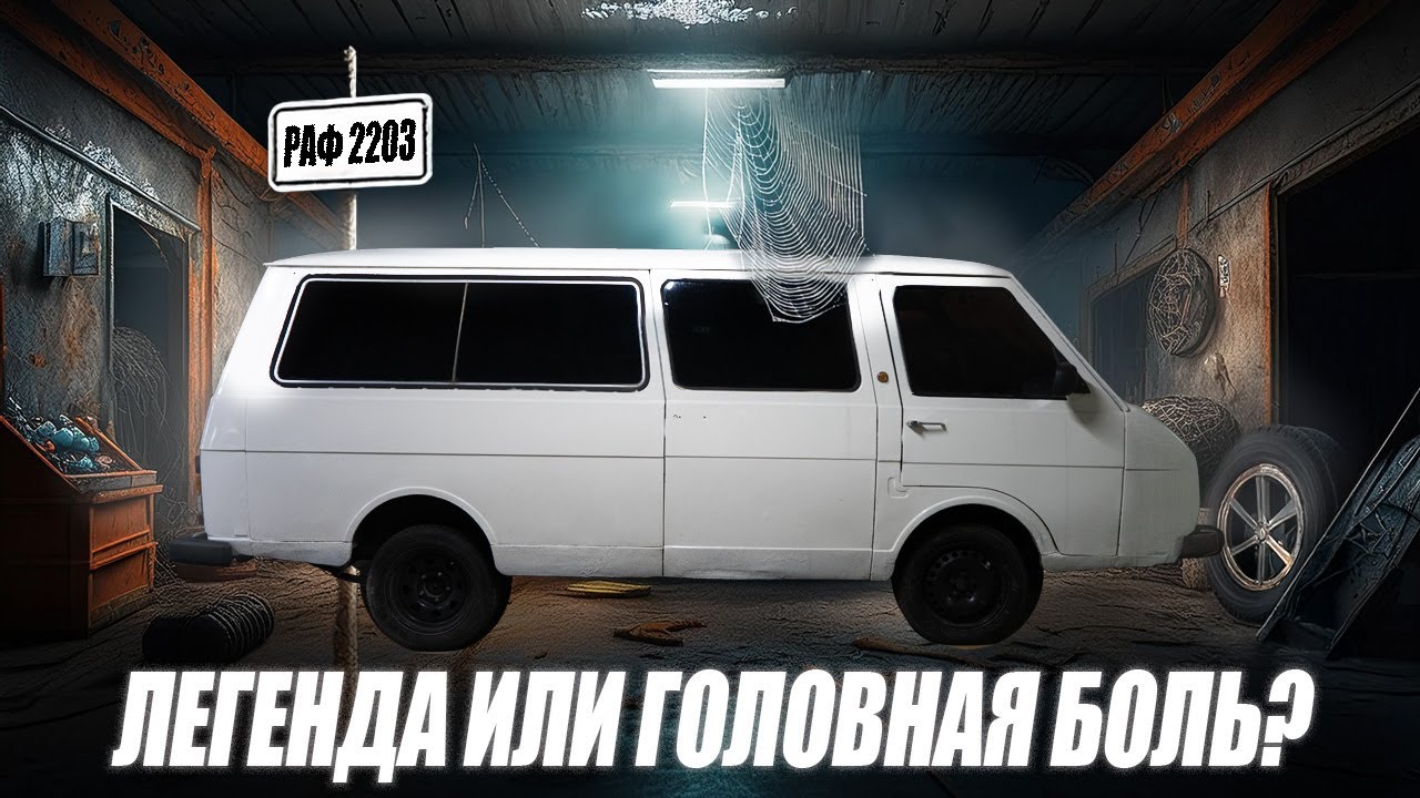 РАФ 2203: легенда или головная боль! Что чинить? #раф #automobile #раф2203