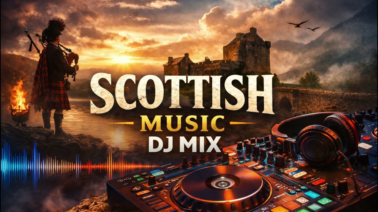 SCOTTISH DJ MIX 🏴 Epic Celtic Music Instrumental  Highland Bagpipes & Emotional Mix