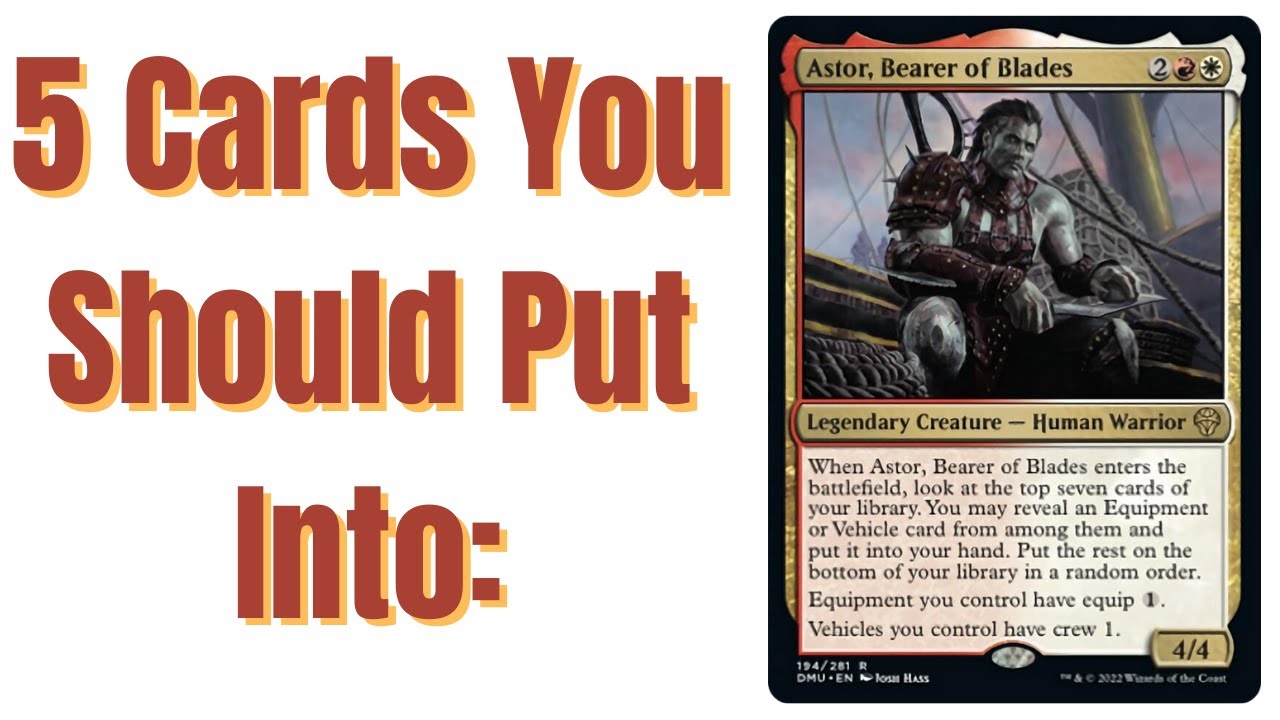 5 BUDGET UPGRADES FOR: Astor, Bearer of Blades