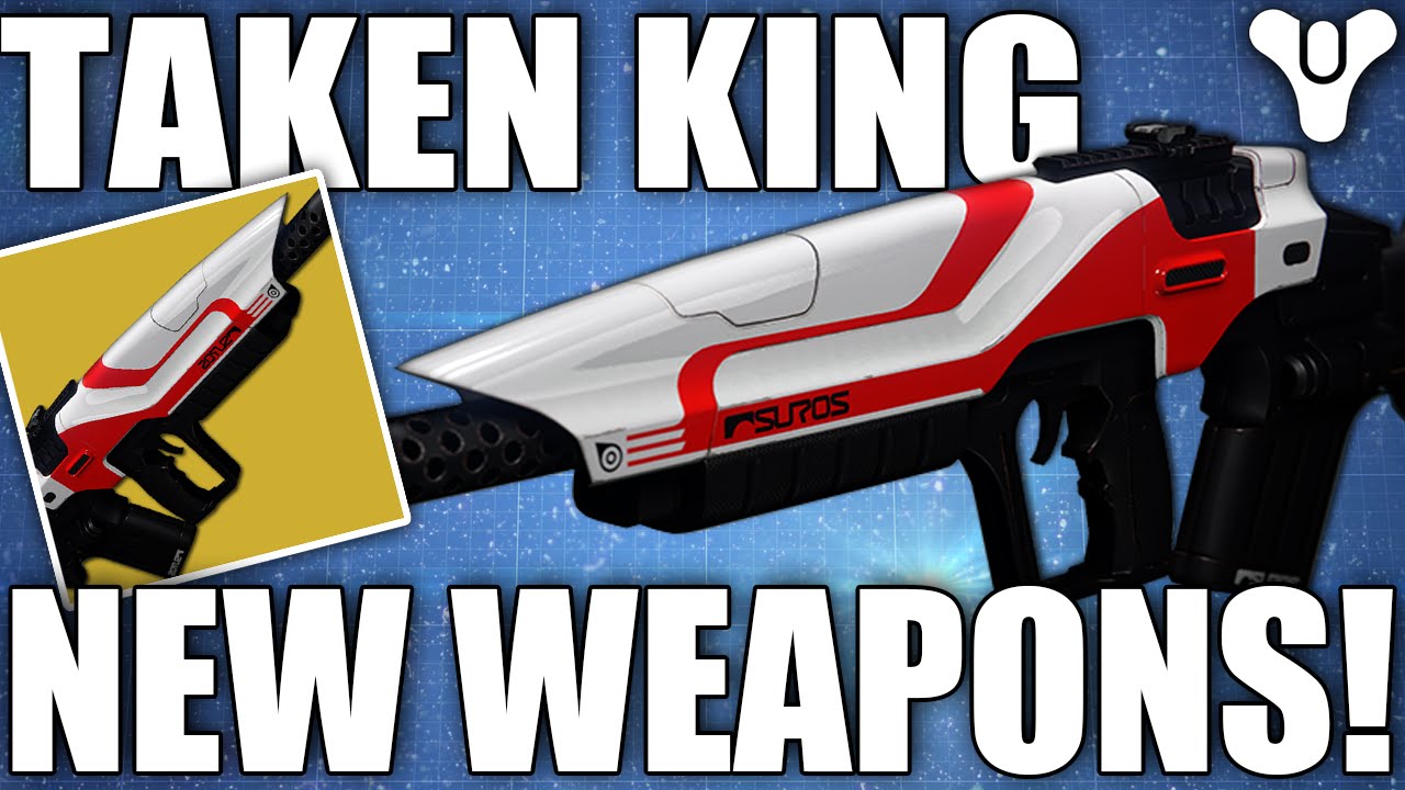 Destiny: New TAKEN KING Weapons - Exotic & Legendary? (The Taken King DLC Expansion)