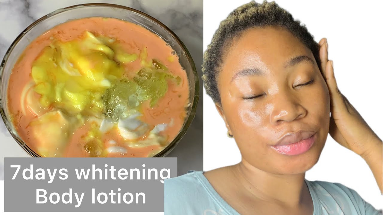 How to promix 7D extra whitening glow body lotion for fair skin only
