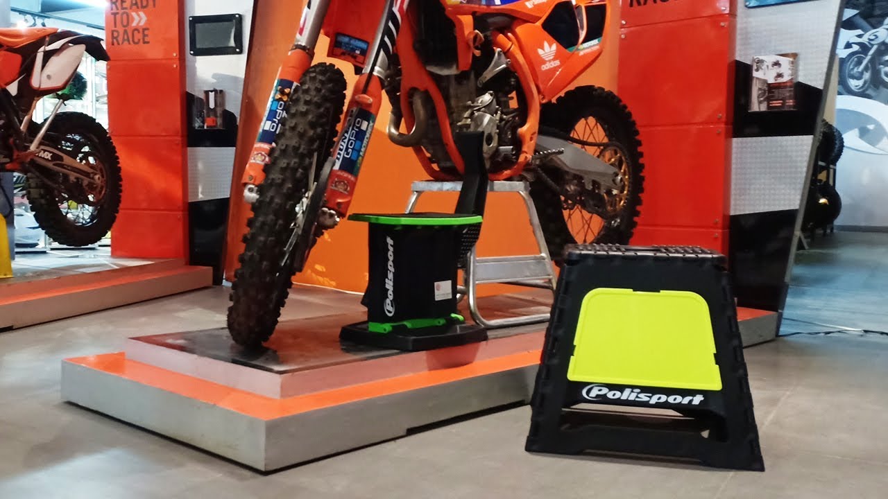 Review Polisport Bikestand, Lift Stand dan Tripod Untuk Motortrail | VMX.id