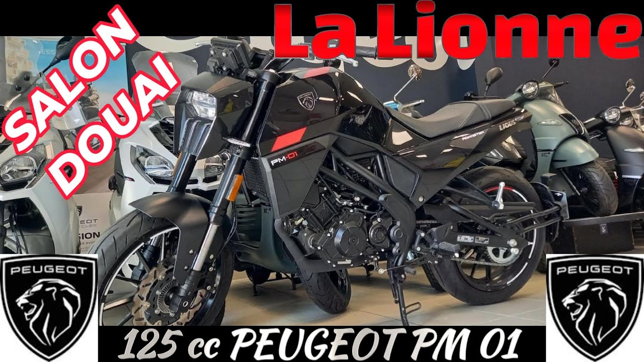 PEUGEOT PM01 125 la lionne du Salon de Douai 2025