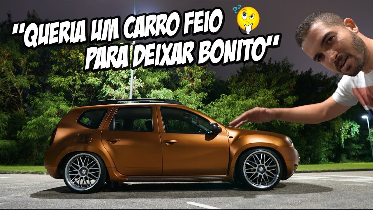 ELE ACHA O CARRO ORIGINAL FEIO! DUSTER MARROM ARO 20 #RIO7