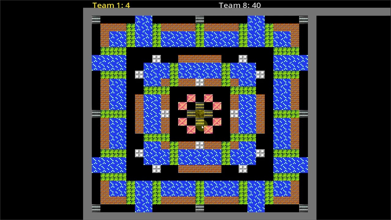 Не Battle city Новые режимы в King Tank the impact