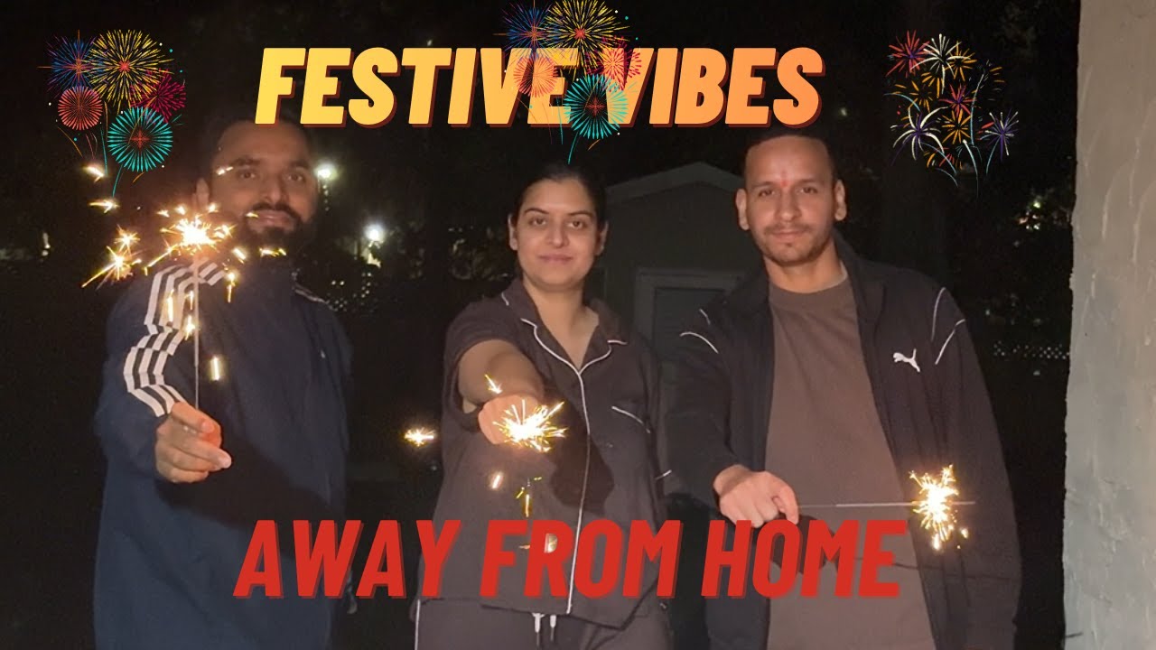 Celebrating Our Traditions Far From Home 🪔❤️ | Desi Couple in Canada Vlog
