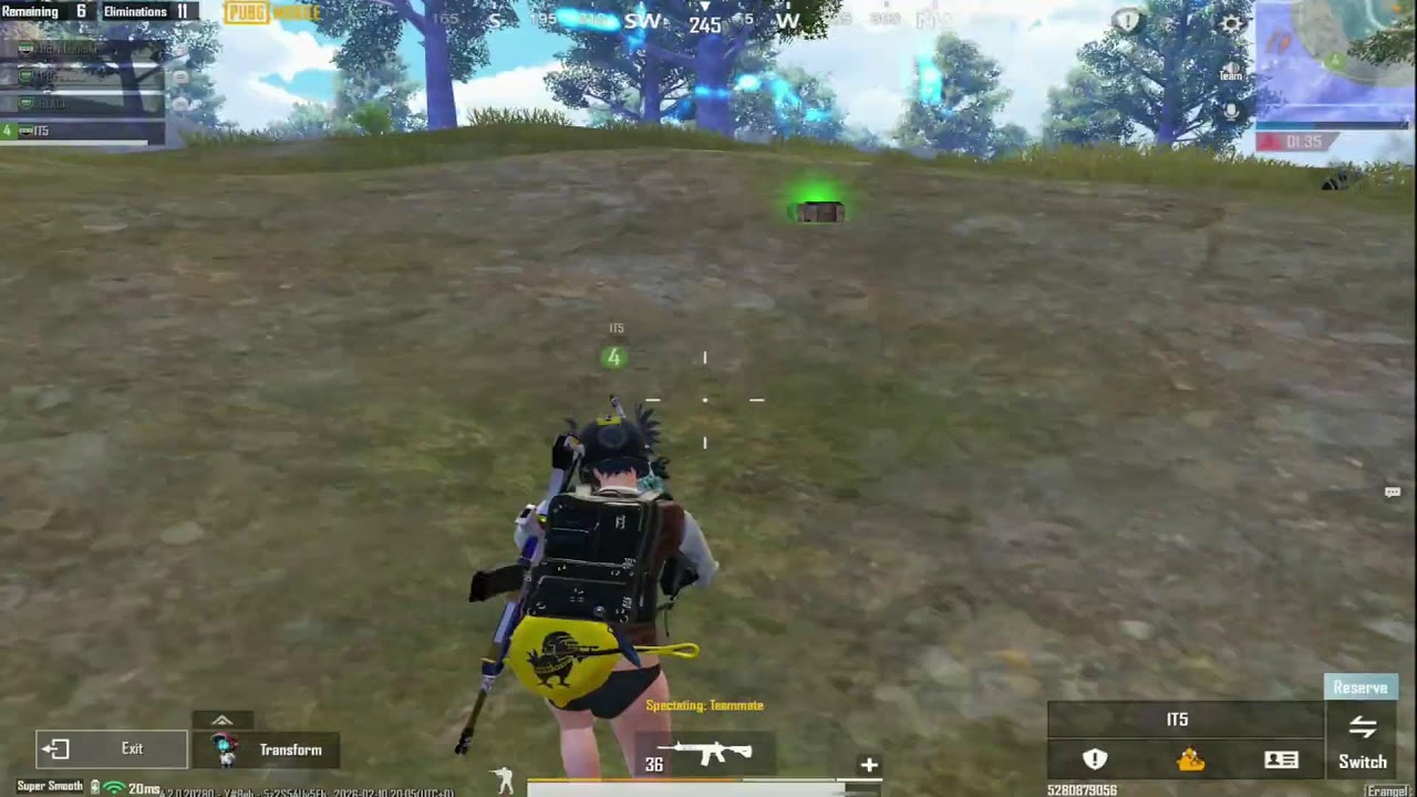 بث ببجي  التمت