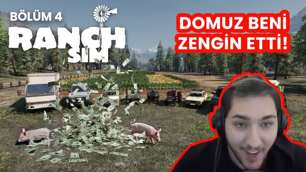 DOMUZU KESİP ZENGİN OLDUK ! RANCH SİMULATOR (4. BÖLÜM)