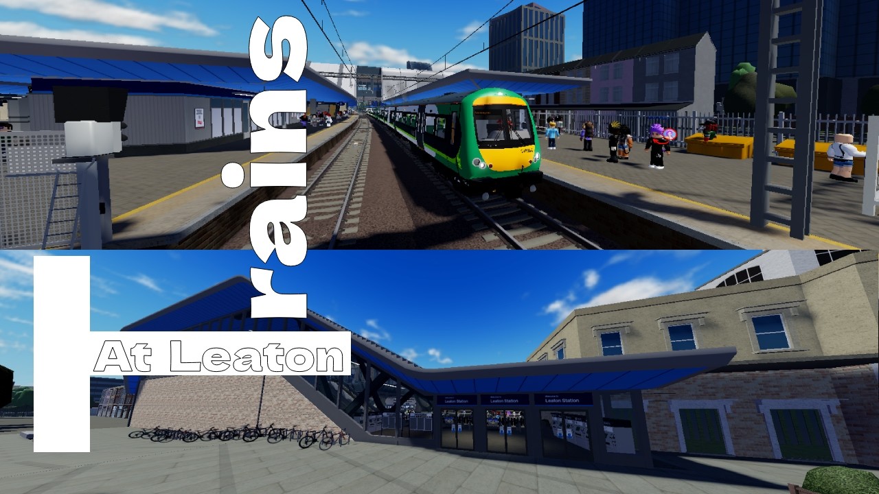 Trains at Leaton | Roblox British Railway 1.4 V