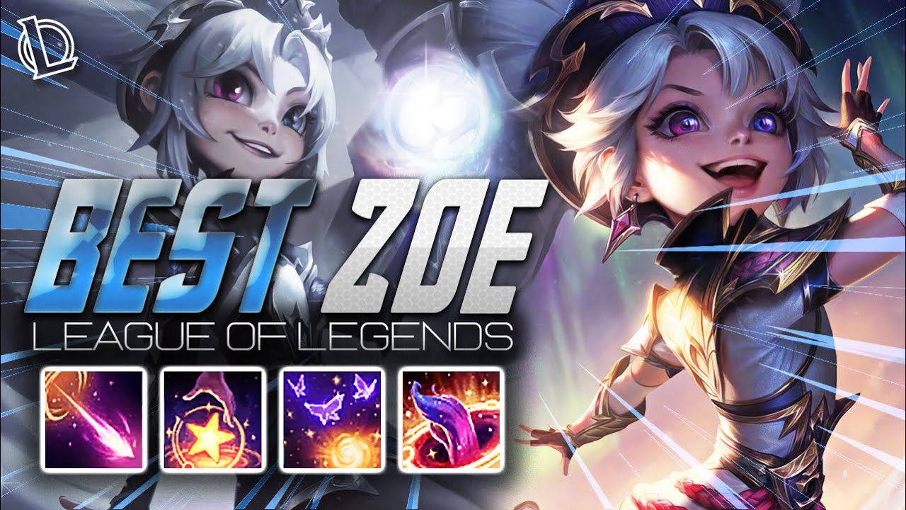 ZOE MONTAGE - BEST ZOE | Ez LoL Plays #558 [60 FPS]