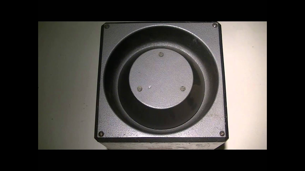 Fire sounder test (Metal yodalarm)