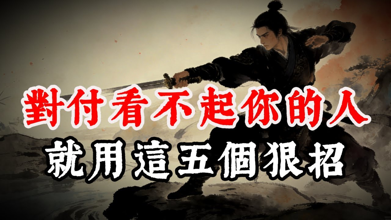你的善良必須帶點鋒芒！對付看不起你的人，這5招最狠也最有效。#智慧 #人生感悟 #人間心理 #人情世故 #情感 #成功思维模式 #底層邏輯 #正能量 #思維大全 #心理學