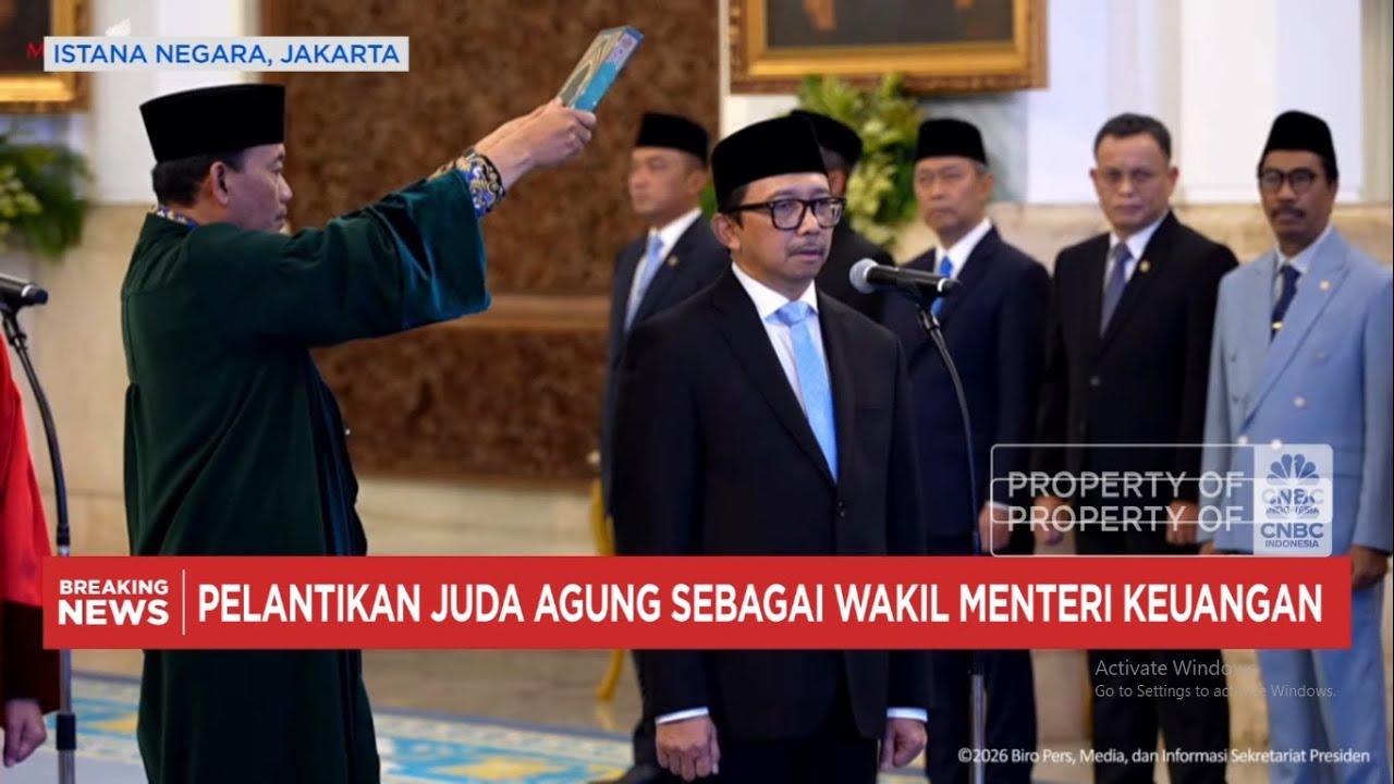Prabowo Lantik Mantan Deputi Gubernur BI, Juda Agung Sebagai Wamenkeu