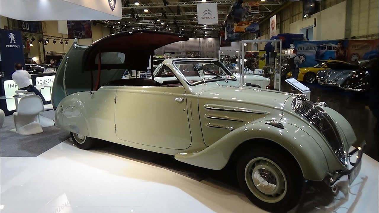 1934 - Peugeot 402 Eclipse - Exterior and Interior - Techno Classica Essen 2015