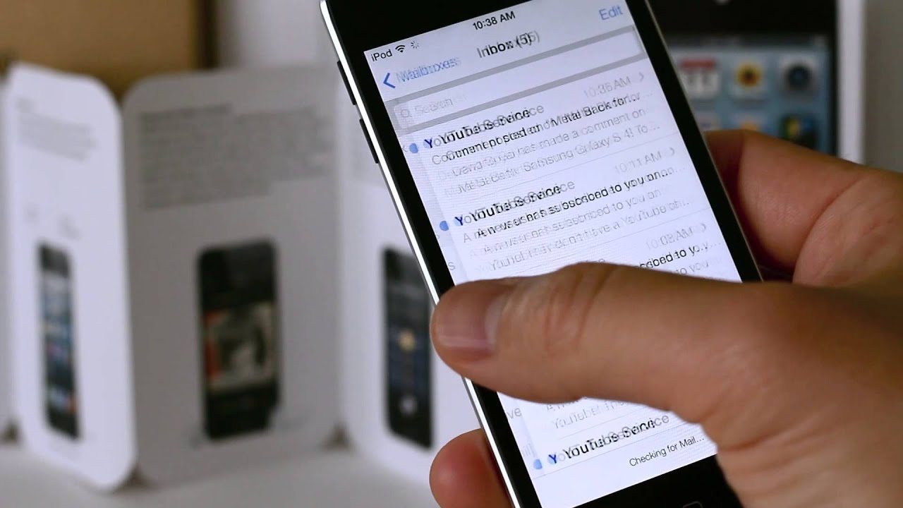 Apple iOS 7 Demo and Overview (iPod Touch 5th Generation)