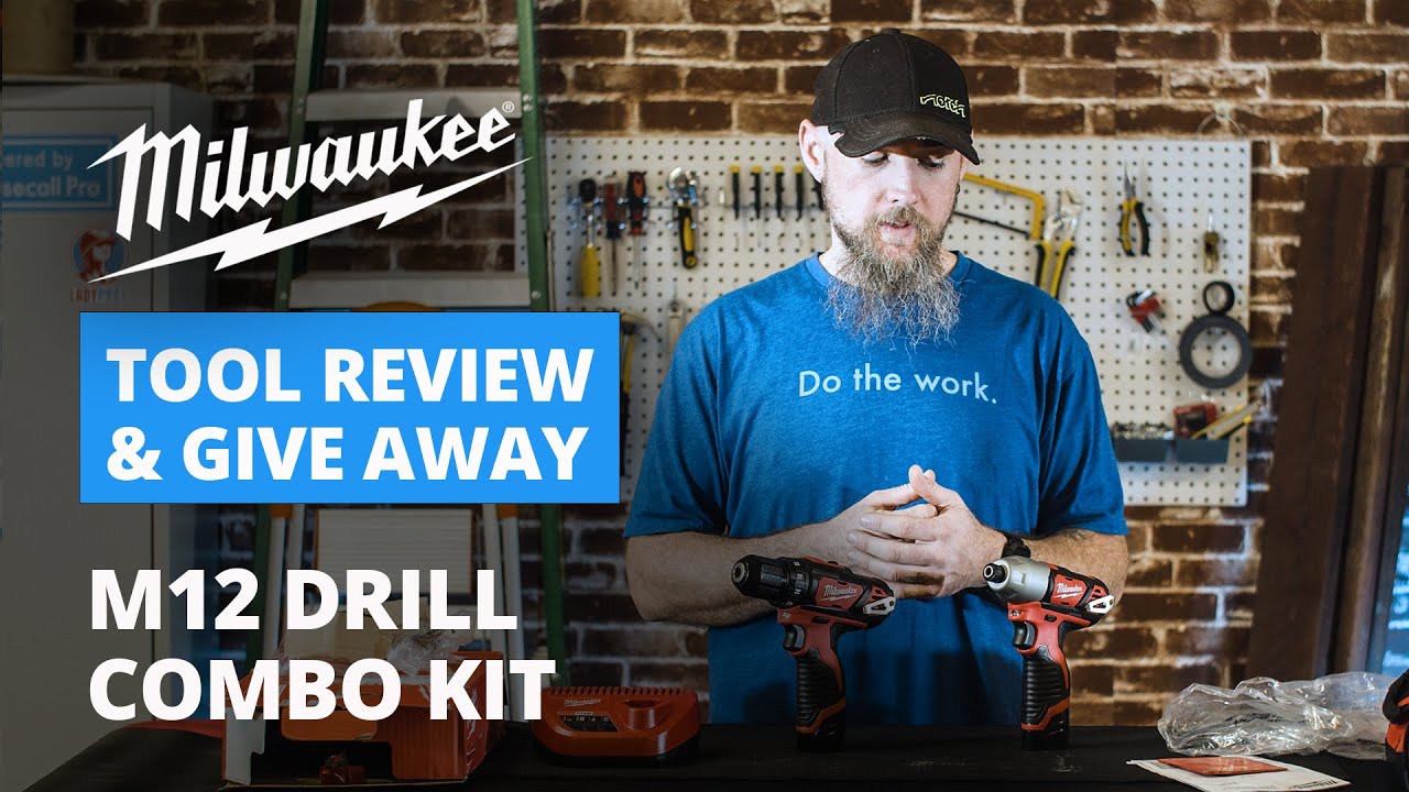 Milwaukee M12 Drill Combo Kit (Model 2494-22) Review + Giveaway