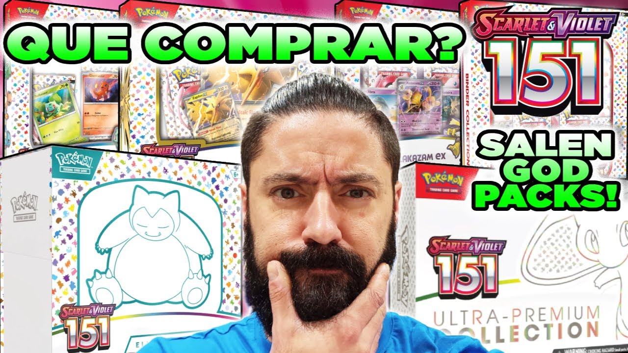 ¿QUE VOY A COMPRAR DE SCARLET & VIOLET 151? - MEJORES PRODUCTOS - TENEMOS GOD PACK!!!