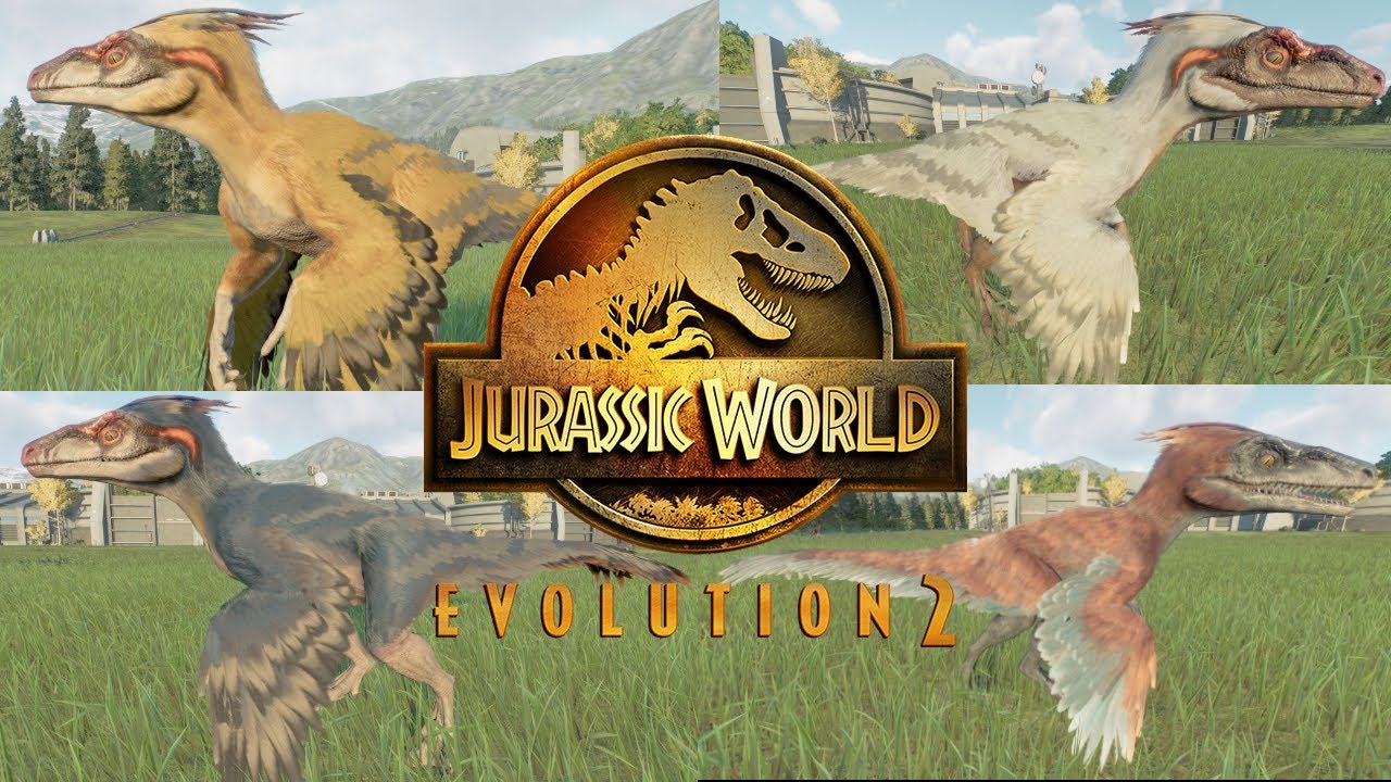All Pyroraptor skins - Jurassic world evolution 2