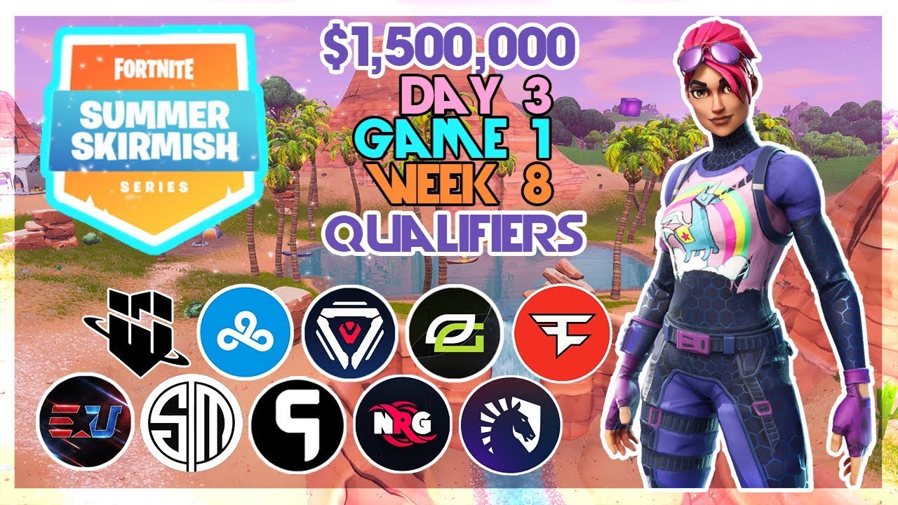 $1,500,000 🥊Pax West Summer Skirmish🥊 Day 3/Game 1 Feat. TSM_Daequan, SypherPK, Strafeshot(Fortnite)
