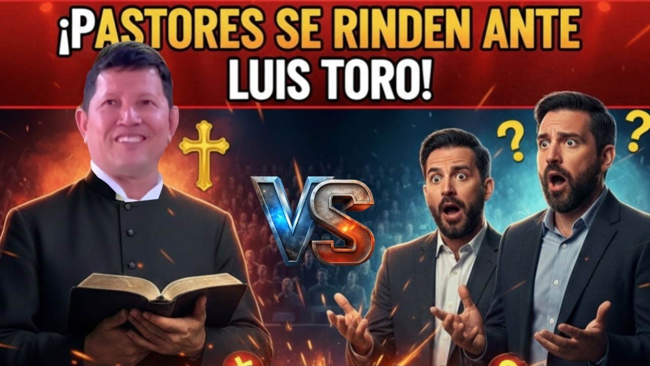 ​¡SE RINDIERON EN VIVO! 😱 PASTORES CONTRA PADRE LUIS TORO: UN DEBATE QUE TERMINÓ EN CHOQUE TOTAL 🔥💥