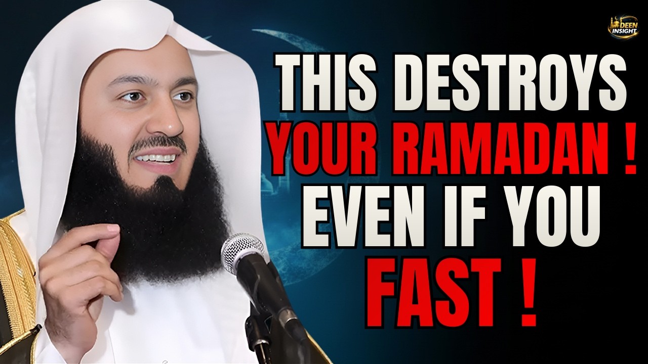 You Are Fasting… But Losing the Reward | Common Ramadan Mistakes