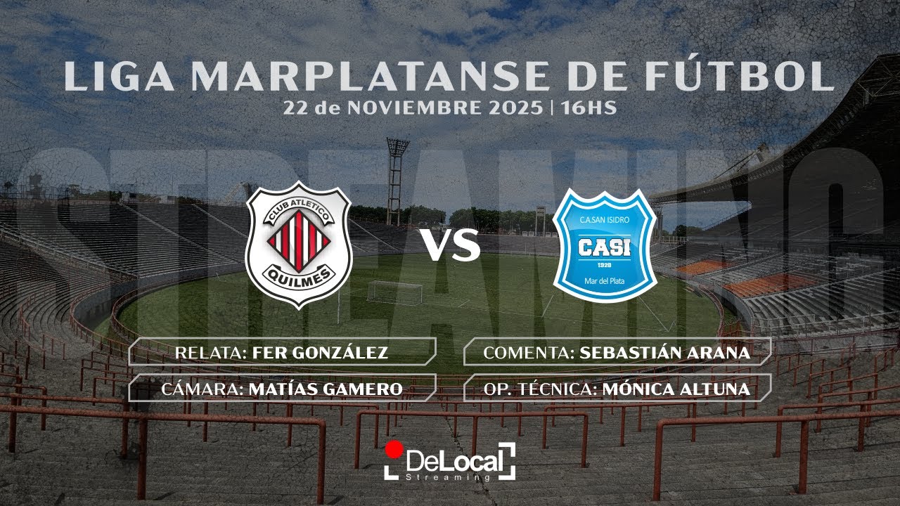#LigaMarplatenseDeFútbol | Quilmes vs San Isidro