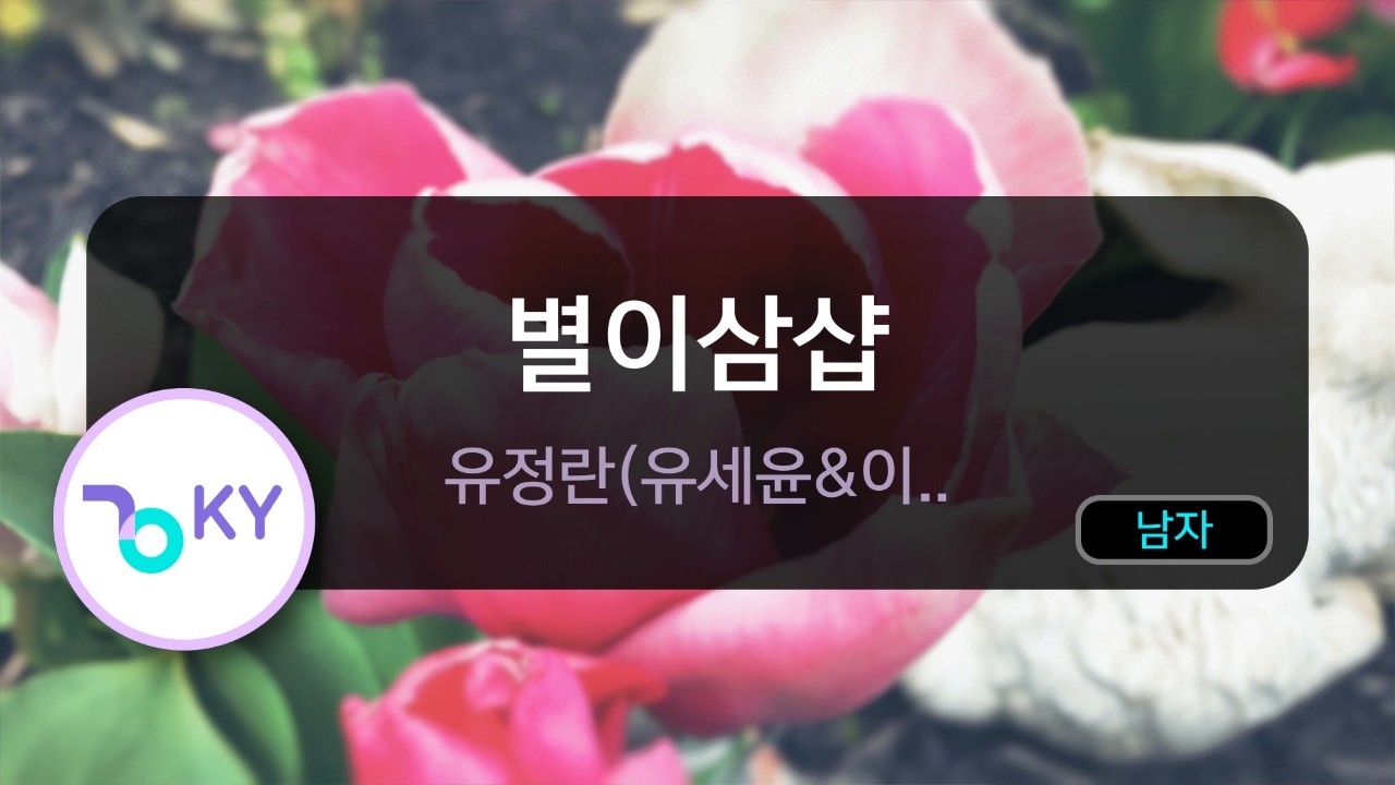 [멜로디제거] 별이삼샵 - 유정란(유세윤&이정) (KY.77884) / KY KARAOKE