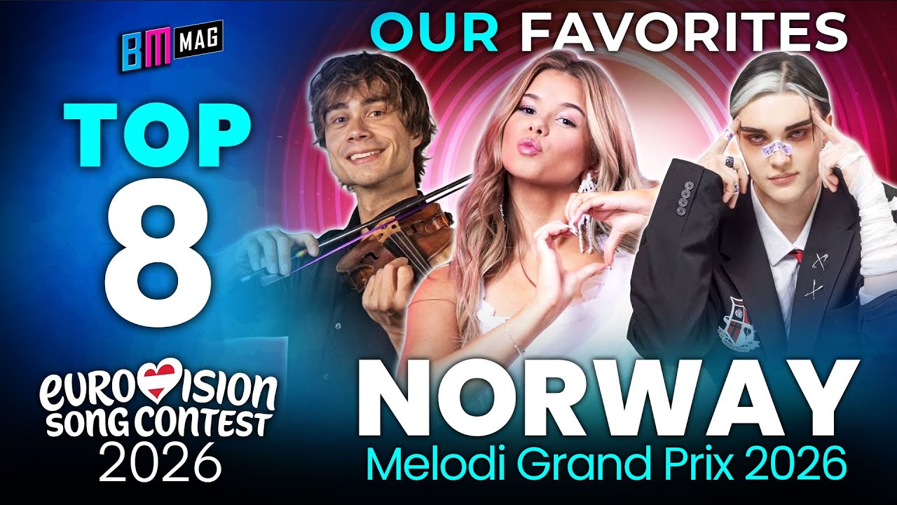 Nasze TOP 8 ulubionych piosenek do tej pory - Melodi Grand Prix 2026 - Norweski finał krajowy - E...