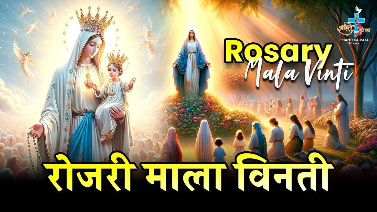 🔴 Daily Rosary: पवित्र रोजरी माला विनती 🙏 | प्रतिदिन शाम 6:00 बजे | Shanti Ka Raja Channel