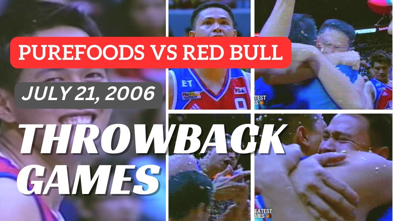 RED BULL BARAKO vs PUREFOODS | CHAMPIONSHIP GAME 6 | 2006 PBA Philippine Cup