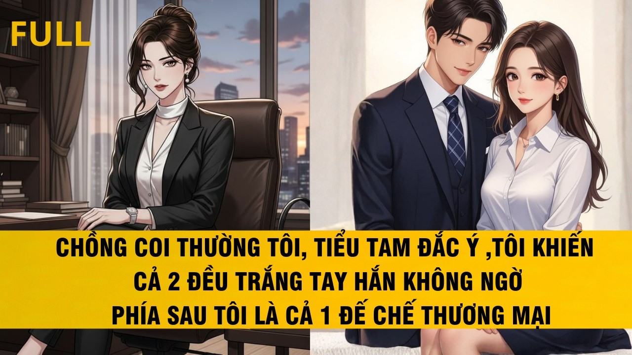 FULL | CHỒNG NGOẠI TÌNH TÔI CHO HẮN TRẮNG TAY HẮN KHÔNG BIẾT SAU LƯNG TÔI LÀ CẢ 1 ĐẾ CHẾ.. #audio