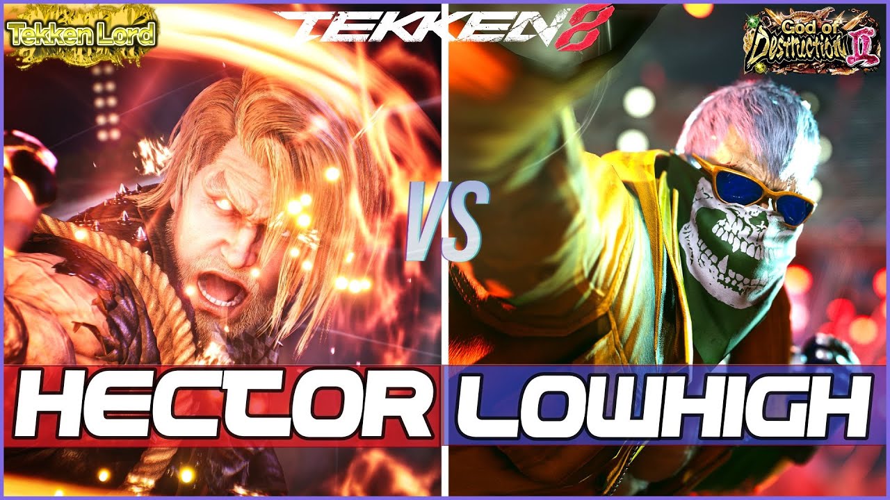 Tekken 8 ▰ Hector (Paul) Vs LowHigh (Bryan) ▰ High Level Gameplay