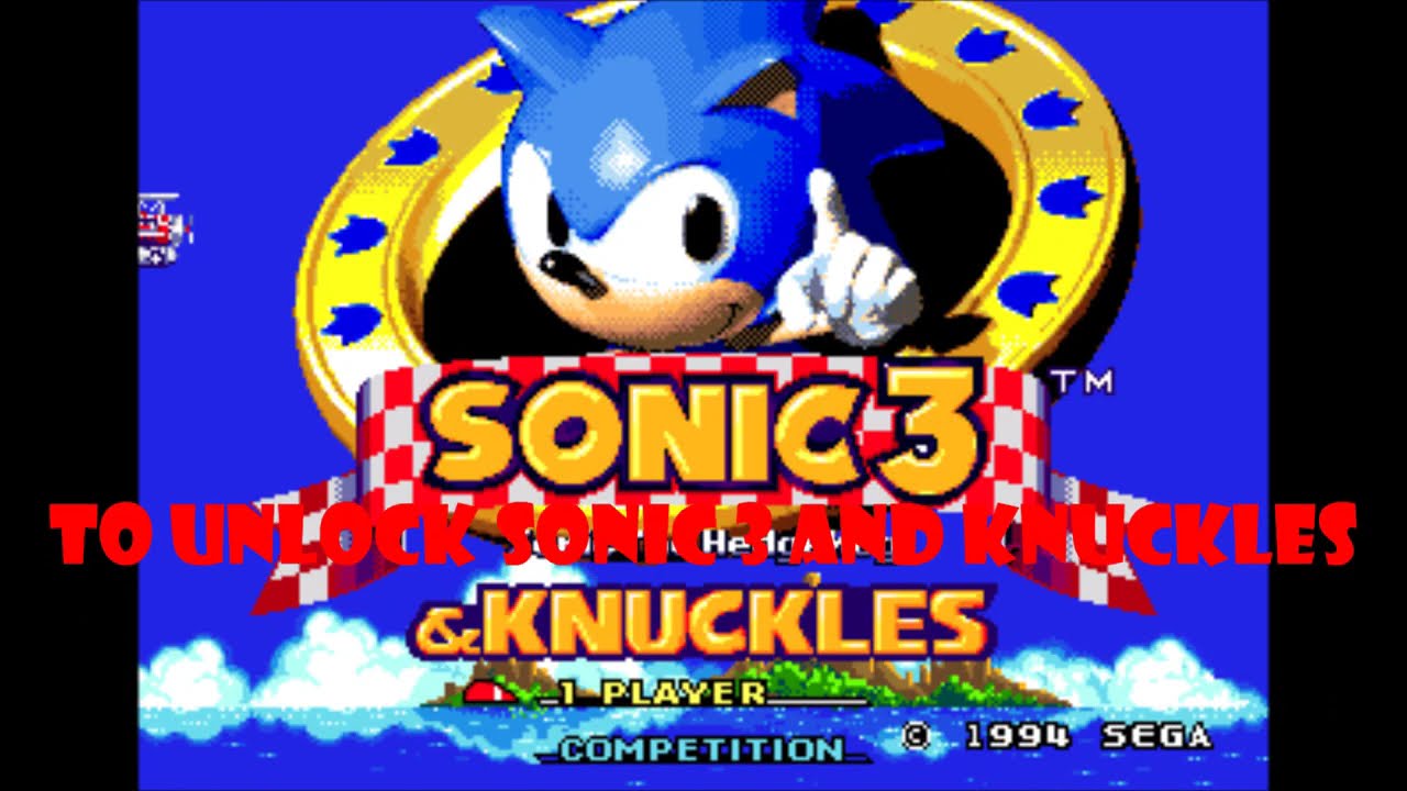 How to unlock all the games in sonic mega collection plus