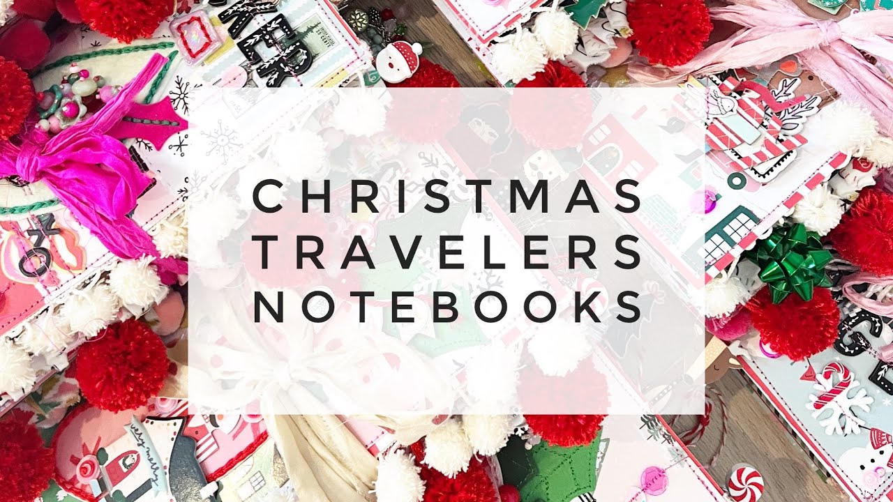 Christmas Travelers Notebooks   HD 720p