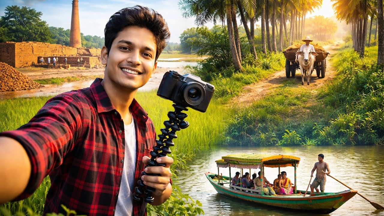 নতুন ভ্লগ। গ্রামের ভ্লগ। Vlog Video Ak Grameen Vlog 
