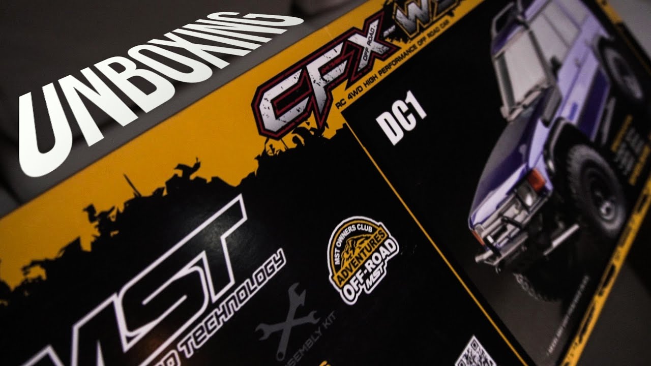 UNBOXING RC ADVENTURE MST DC1