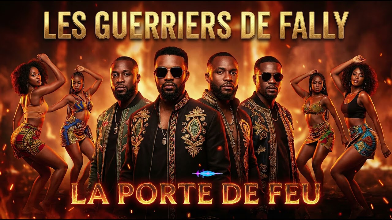 LES GUERRIERS DE FALLY - La porte de feu (clip unofficial audio)#fallyipupa #musicrumba2025  ia