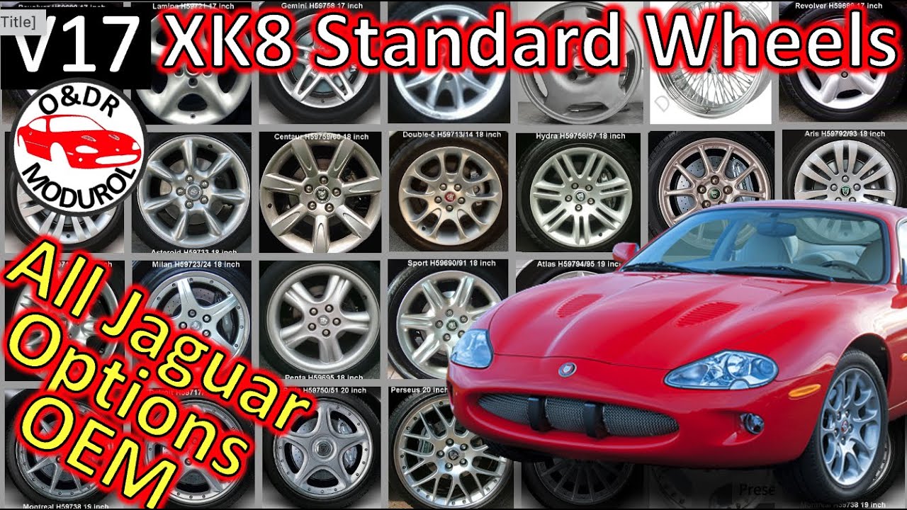 Jaguar XK8 & XKR (X100) Ultimate Wheel Guide: 17