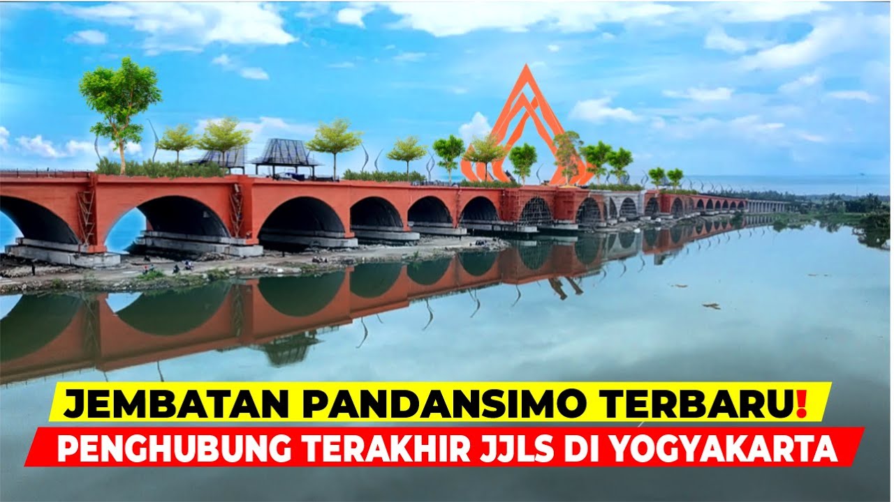 JEMBATAN PANDANSIMO TERBARU‼️DIBANGUN DI PINGGIR LAUT PENGHUBUNG TERAKHIR JJLS DI YOGYAKARTA