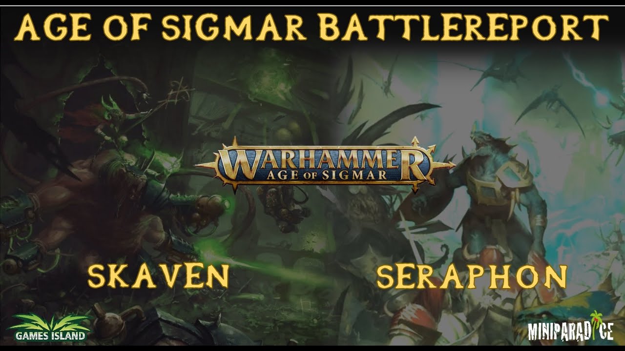 *NEW AoS* Battlereport - Skaven vs Seraphon