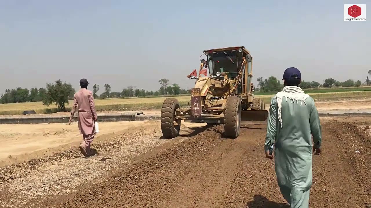 Construction of Road Sub Base.