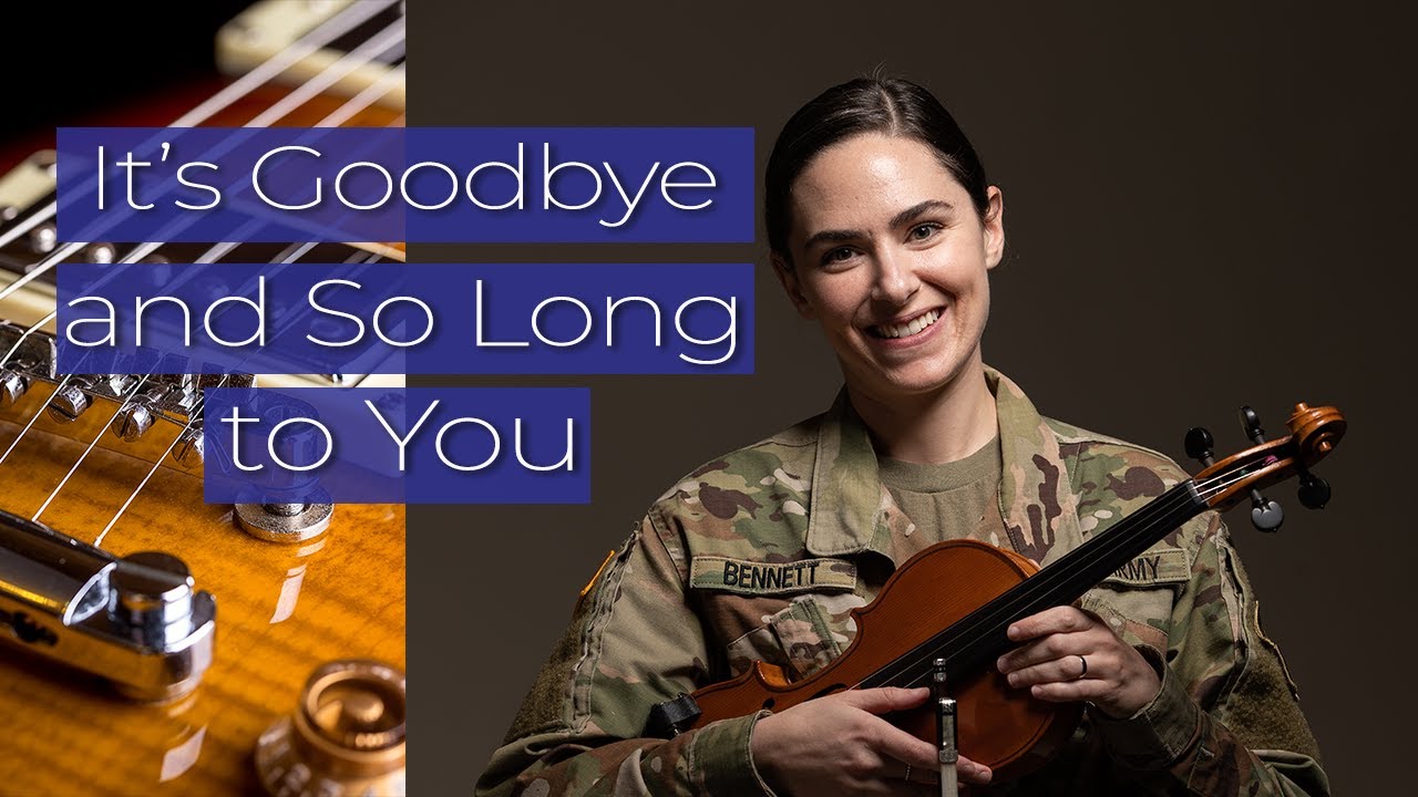 It's Goodbye and So Long to You