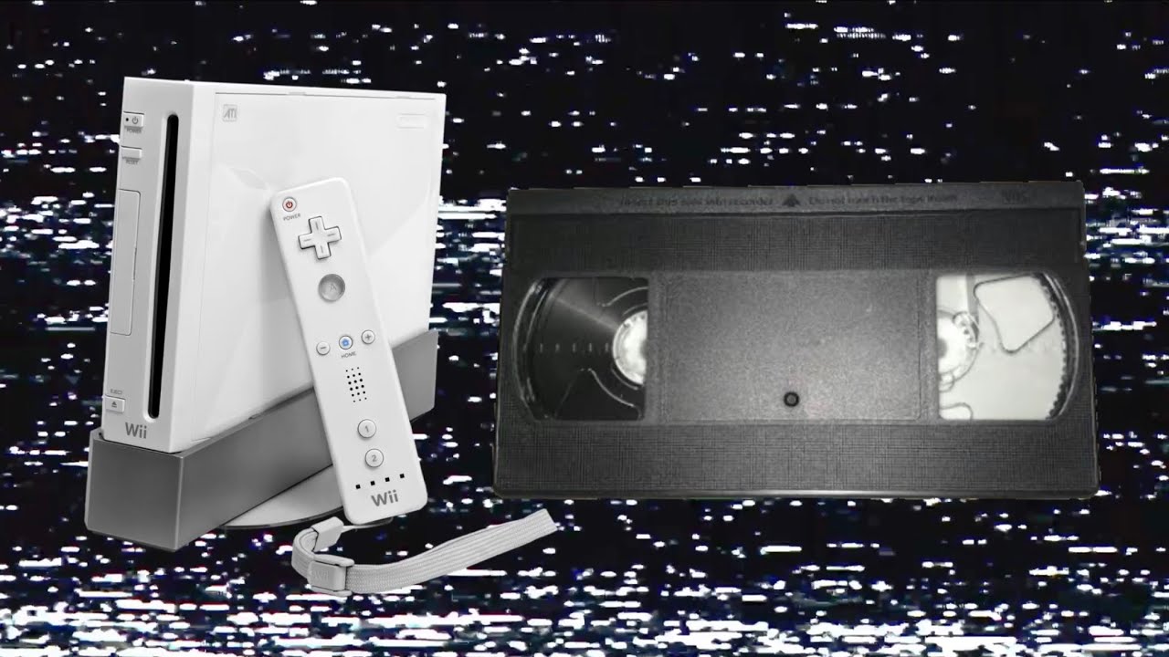 Wii Gameplay on VHS (Part 1)
