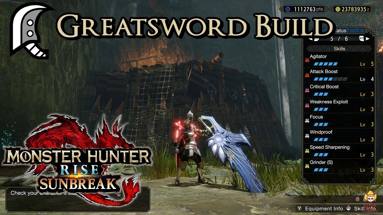 Monster Hunter Rise: Sunbreak - Greatsword Build: Surge Slash Synergy