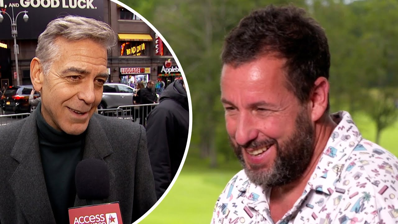 Adam Sandler REACTS To George Clooney’s Playful Shoutout (EXCLUSIVE)