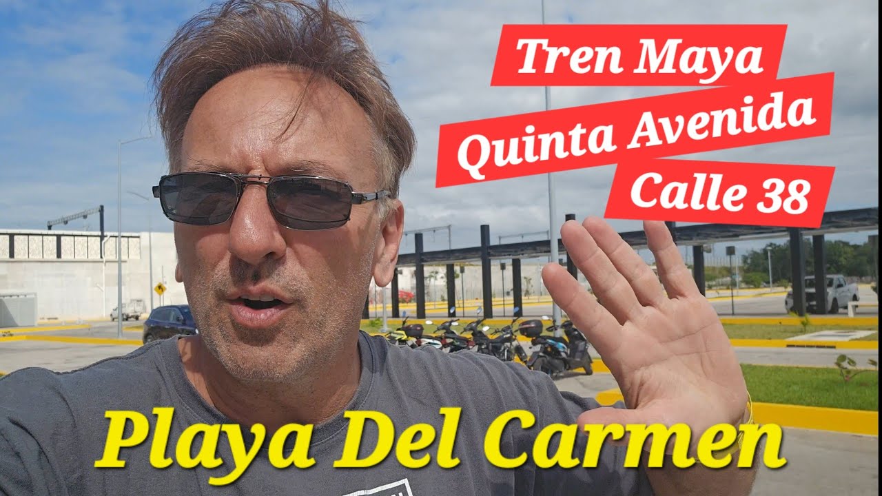 Tren Maya • 5th Avenue •  Calle 38 ☆ PLAYA DEL CARMEN