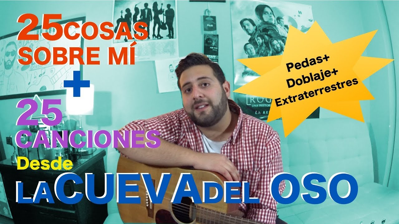 BLOG 25 cosas sobre mí / 25 canciones (Pedas+doblaje+extraterrestres)