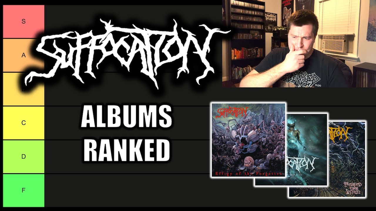 SUFFOCATION ALBUMS RANKED